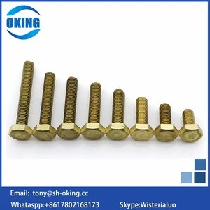 10.9 grade m38 hex bolt with high quality