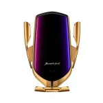 10W wireless fast car charger emergency charging mobile phone holder comes with type C interface for iPhone Xs  Max XR Samsung