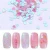 Import 12 Boxes Holographic AB Color Nail Sequins Glitter Flakies Rhinestones Pink Star Heart Pearl Nail Art 3D Decoration from China