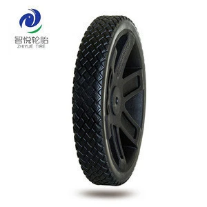 12 inch plastic wheel and tire for baby stroller big, golf trolley
