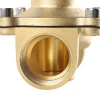 12v 3/8in motorized smart waterproof electronic gas brass electrical water Solenoid Valves