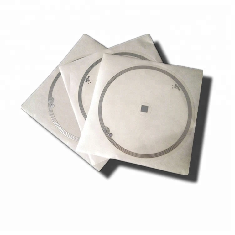 13.56MHz HF Disc RFID Tag CD DVD Label Sticker for Security Alarm System