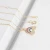 Import 14k gold plated pure silver 925 sterling cubic zirconia rainbow necklace pendants colorful cloud charms choker for apm Morocco from China