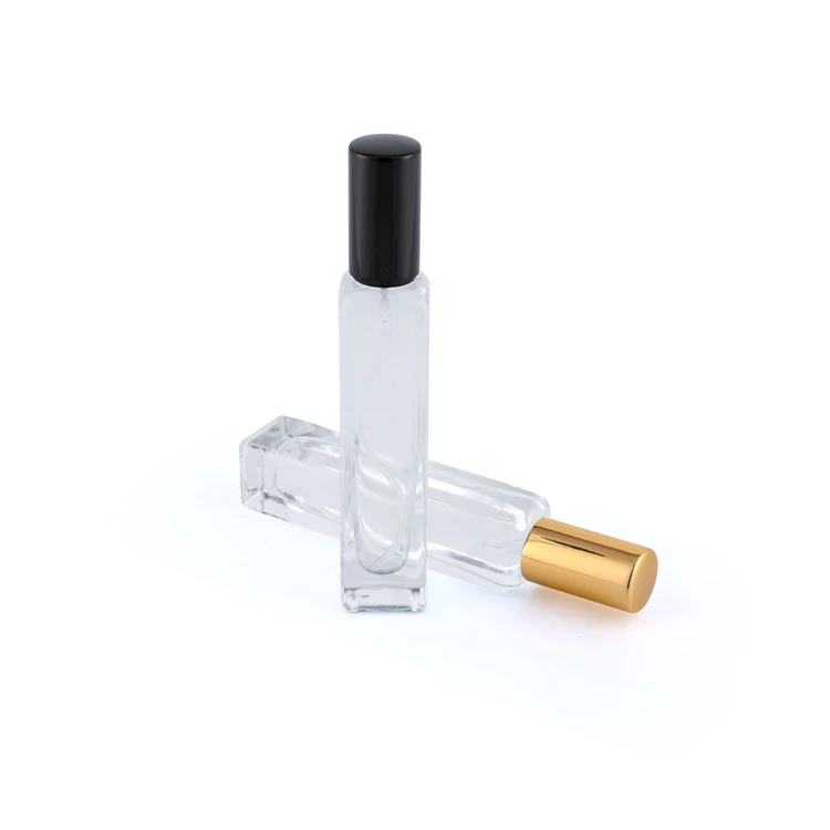 15 ml customize perfume bottle high grade glass empty males fancy square fragrance flacon perfume bottle