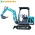Import 1.5 ton ce certificate crawler excavator Cheap Small Mini Excavator for sale from China