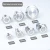 Import 16/19/22mm Waterproof Flat /high head Metal Push Button Switch LED Ring/Power Light Momentary 5/12/24/220V black Red 1NO1NC from China