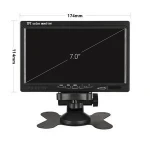 170 Degree View Angle  Night Vision Backup Reversing Truck Bus Car 7'' Display Monitor Front Rear Camera System
