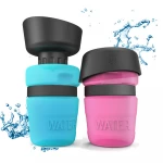 18oz/520ml Animal Feeding Drinking Cup Bowl Pet Water Dispenser Dog Water Bottle Portable Travel bottle for Outdoor