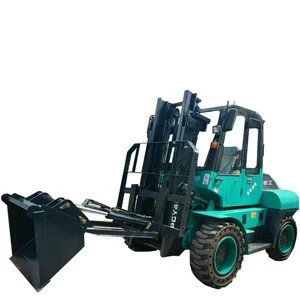 2 ton diesel forklift material handling equipment