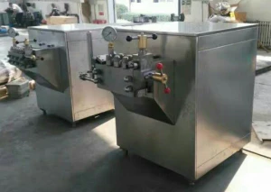2000L/H Low price high pressure pump homogenizer for ice cream homogenizer machine