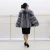 Import 2015 fashion style real natural silver fox fur coat for women from China