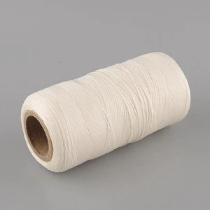 2017 supply any colors flat wax string,nylon waxed thread for sewing, high quality thread