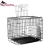 Import 2018 Chinese Manufacturing Plants Guarantee Quality Sale Of Black Metal Dog Cages from China