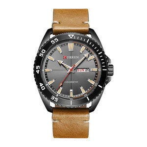2018 New Curren 8272 Top Sell Mens Luxury Watch Quartz Wristwatch For Men