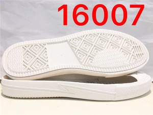 2018 new fashion flat recycled rubber soles for making shoes