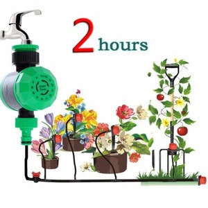 2018 Waterproof Home 2 Hours Automatic Electronic Water Timer Garden Irrigation Controller