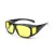 Import 2019 hot sale fashion promotional eyewear wholesale night view spectacle yellow night driving safety goggles from China