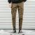 Import 2019 new fashion streetwear zipper fly casual mens trousers cargo pants with side pockets wholesale from China