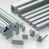 2020 3030 4040 5050 8080 anodize T slot extruded aluminum alloy frame profile Aluminum extrusion industrial profile