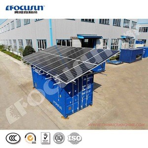 2020 Focusun New technology containerized type solar power low temperature cold room
