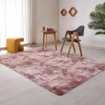 2020 Hot Sale High Quality Fluffy Polyester Carpets and Rugs Living Room