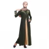 2020 Hot Sale Womens Demure Elegant Muslim Dress Long Sleeve Islamic Clothing