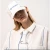 Import 2020 New arrival custom spring draped elegant tops soft wear white casual womens blouse shirts with pocket for women from China