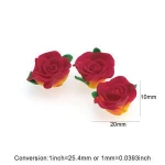 2020 new products Handmade Soft Polymer Clay Rose for Fashion Jewelry DIY Accessory