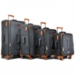 2020 new wholesale soft waterproof nylon fabric suitcases eminent urban royal best travel trolley bag carry-on luggage