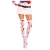 Import 2020 prom dresses masquersade cosplay stocking funky prom halloween Easter bloody nurse socks from China