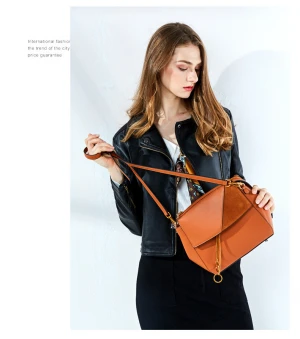 2020 winter new luxury genuine nappa nubuck leather womens small crossbody bags