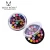 Import Glitter Round High Pigment, Neon Eyeshadow Palette, Colorful Magnetic Chrome Eye Shadow Palettes from China