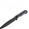 2021 Custom Design Stainless Steel Hunting Knife Black Coated Steel Blade Skinner knife with leather sheath