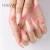 Import 2021 Extra Long Pink Ombre Artificial Fingernails Full Cover Luxury Jewelry Press On Nails Stiletto Fakenail False Nail from China