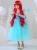 Import 2021 Girls Dress Little Mermaid Ariel Cosplay Costume Girl Carnival Halloween Birthday Party Dresses from China