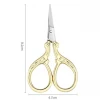 2021 Hot Sale Durable Stainless Steelprofessional Golden Scissor Nail Nippers