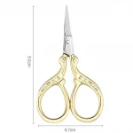 2021 Hot Sale Durable Stainless Steelprofessional Golden Scissor Nail Nippers