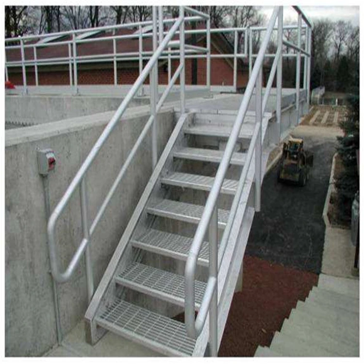 2021 hot sales new hot dipped galvanized T4 type outdoor metal stair for staircase