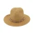 Import 2021 New Arrival Unisex Summer Hand-made Sun Straw Fedora Panama Hat from China