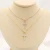 Import 2021 New Style 18K Real Gold Jewelry Cross Diamond Pendant Necklace Jewelry Wholesale Gold Women Necklace from China