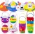 Import 2021 party supplies educational toys egg bunny bags wholesale diy craft Easter baskets felt sewing kit for boy and girls from China