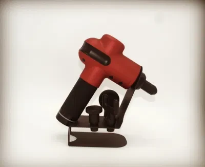 2023 Tissue Massage Gun New Product Portable 12V/24V Fascia Muscle Massage Gun with Quality Lithium Battery