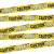 Import 20FT Halloween Caution Fright Tapes PE Wlastic Warning Tape Party Haunted House Props from China