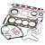 Import 2.0T Engine STD 23mm Piston Rings Timing Seal Gasket Conrod Crankshaft Bearing Overhaul Package from China