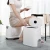 Import 21L New design plastic bin waste  household Combined  trash can kitchen garbage bin home rubbish bin office refuse can LJT002 from China