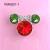 Import 23x31mm 16colors Bling Mouse rhinestone alloy button with shank for hair bow center from China