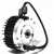 Import 24v/36v/48v brushless dc motor lawn mower motor from China