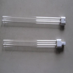 254nm Quartz Glass Tube low pressure uvc mercury lampl uv germicidal lamp