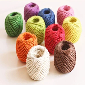2MM to 12MM Factory Supplied Natural Jute Yarn Twine Rope