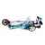 Import 3 wheel scooter Wing Flyer fitness foot step double pedal kick scooter for kids from China